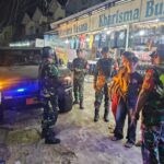 Patroli Gabungan Koramil 02/Pondok Gede Bersama Polri dan Mitra Jaya Intensifkan Keamanan Lingkungan