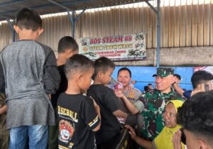 Kasdim 0507/Bekasi dan Kapolres Metro Bekasi Kota Tinjau Korban Ledakan SPBE Cimuning, Berikan Dukungan Moril