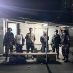 Ciptakan Ciracas Aman dan Kondusif, Koramil 03/Ps.Rebo-Ciracas Gelar Patroli Malam