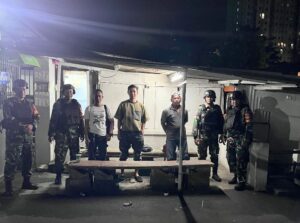 Ciptakan Ciracas Aman dan Kondusif, Koramil 03/Ps.Rebo-Ciracas Gelar Patroli Malam