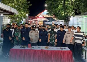 Rutan Kelas IIB Balige Laksanakan Razia dan Penggeledahan Gabungan