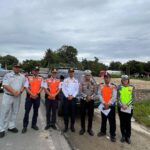 Gabungan Sat Lantas Polres Toba dan Dishub Toba Gelar Razia Pagi di Simpang Bypass Tambunan