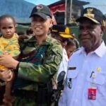 Koops TNI Habema Berbagi Kasih: Bagikan Sembako, Makan Bergizi Gratis, dan Pelayanan Kesehatan kepada Masyarakat Distrik Gome