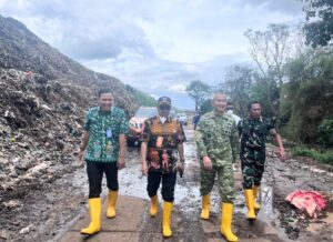 Danrem 051/Wkt Didampingi Dandim 0507 Bekasi Meninjau lokasi pengolahan Sampah Bantargebang