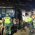 Sinergi Koramil 02/Pondok Gede dan Polri Patroli Malam, Wujudkan Kamtibmas Aman dan Kondusif