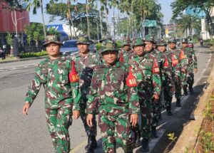 Tingkatkan Ketahanan Fisik Prajurit, Kodim 0507/Bekasi Gelar Program PSJM Hanmars