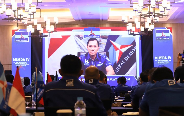 Musda IV Demokrat Jateng, AHY: Rapatkan Barisan, Bangun Kekuatan, Rebut Kemenangan