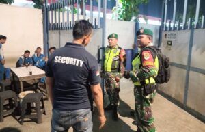 Sinergi Koramil 04/Jati Asih dan Linmas Patroli Bersama, Wujudkan Wilayah Aman dan Kondusif