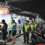 Koramil 01/Kranji Bersama Linmas Gelar Patroli Malam, Jamin Keamanan Wilayah Binaan
