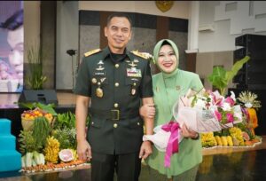 Pangdam Jaya Hadiri Peringatan HUT ke-80 Persit Kartika Chandra Kirana di Makodam Jaya