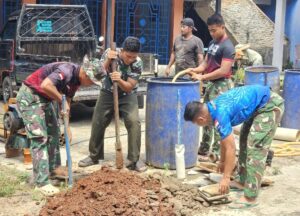Komitmen Nyata TMMD Ke-128, Pembangunan Sumur Bor Dikebut Demi Kesejahteraan Masyarakat