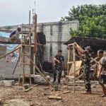 Kerja Keras Satgas TMMD Ke-128 Kodim 0507/Bekasi Buahkan Progres Nyata di Pembangunan Rutilahu dan Drainase