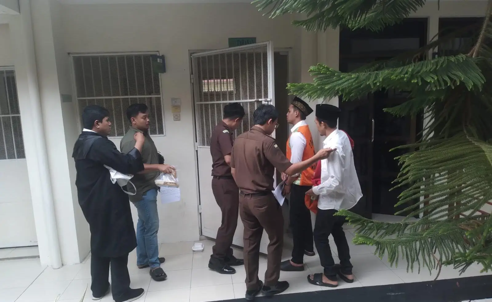 Terdakwa Direktur PT Panca Bumi Sejahtera (PBS), Muhammad Yusuf Nouvaldo di Pengadilan Negeri Lamongan