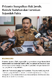 Priyanto Sampaikan Hak Jawab, Bantah Tuduhan dan Luruskan Sejumlah Fakta