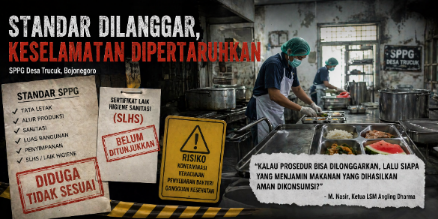Standar Dilanggar, Keselamatan Dipertaruhkan