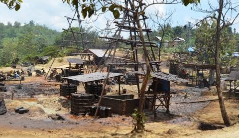 Foto: Sumur Tua wonocolo, penopang hidup warga lokal. (Dok.ist)