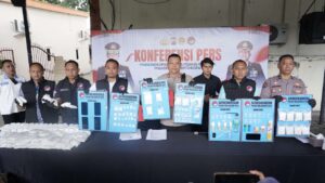 Polres Mojokerto Kota Ungkap 47 Kasus Narkoba, 57 Tersangka Ditangkap