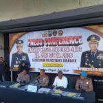 Satreskrim Polrestabes Surabaya Ungkap Kasus Pembunuhan Berdarah di Jalan Sencaki