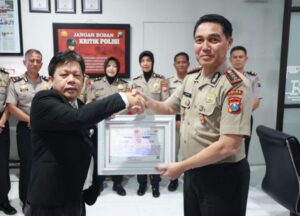 Kinerja Respons Cepat Diapresiasi, Lemkapi Ganjar Bidhumas Polda Jatim Penghargaan