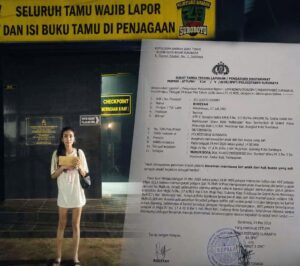 Rodiyah Laporkan Dugaan Penganiayaan dan Ancaman Membawa Anak ke Polrestabes Surabaya