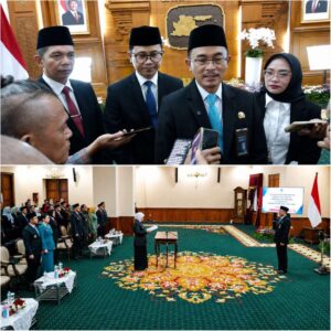 Khofifah Kukuhkan Shodiqin sebagai Kepala BKKBN Jatim, Fokus Tekan Stunting dan Pernikahan Dini