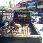 Satreskrim Polres Lumajang Bongkar Pencurian Rel Kereta Api, Tiga Tersangka Termasuk Penadah Ditangkap