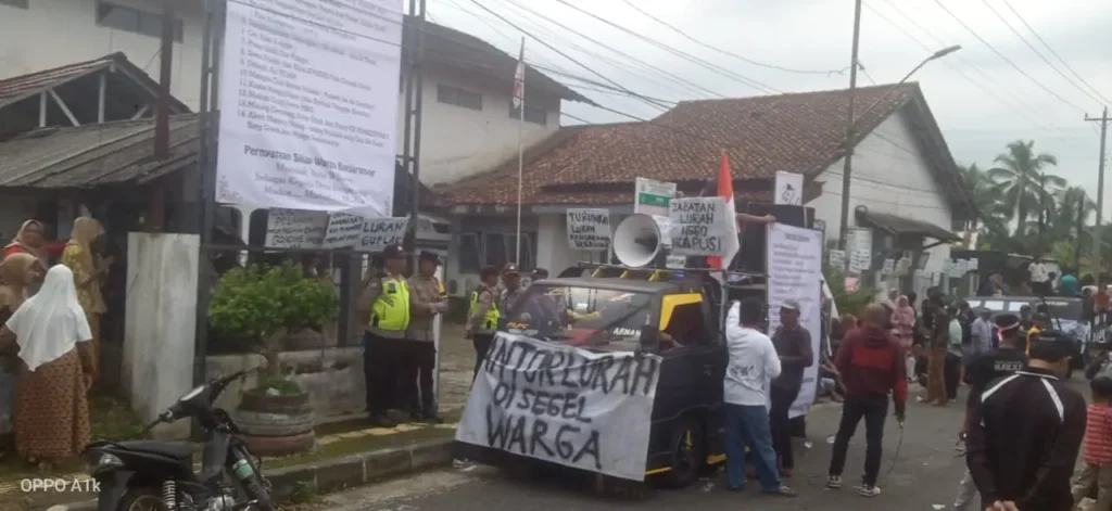 Aksi Damai Banjaranyar Banyumas Berlanjut Mediasi Warga
