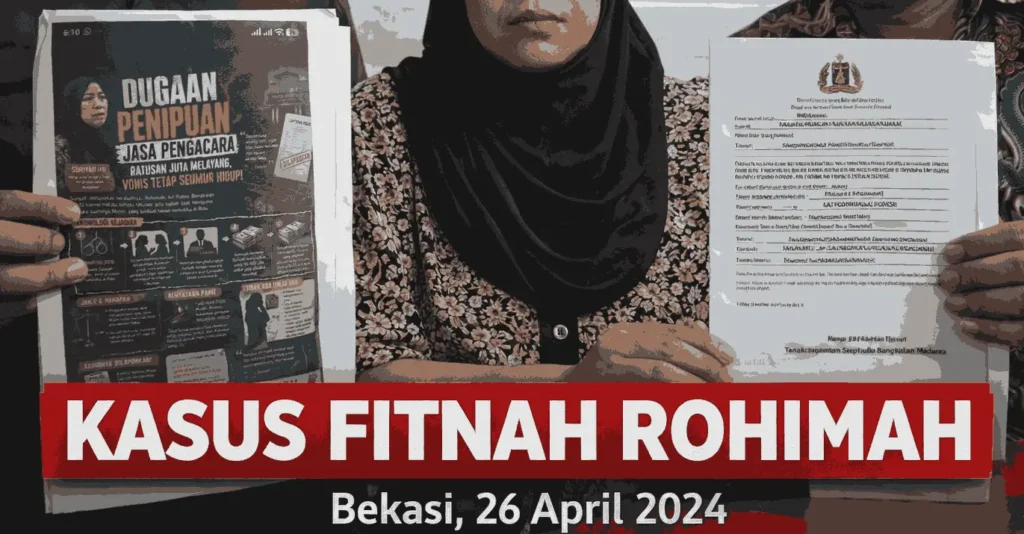 Merasa Difitnah, Rohimah Bekasi Segera Laporkan Istri Bandar Sabu
