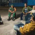 Sinergi TNI dan Warga, Patroli/Siskamling Keliling Koramil Duren Sawit Perkuat Keamanan Lingkungan