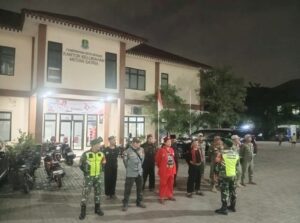 Sinergitas Antar Instansi, Patroli Malam Koramil 01/Kranji Perkuat Keamanan Wilayah
