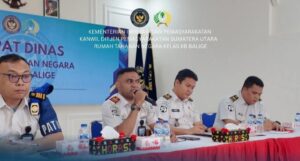 Karutan Balige Pimpin Rapat Dinas, Tekankan Pembinaan, Keamanan, dan Disiplin Pegawai
