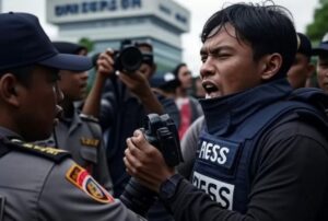 Oknum Polisi di Surabaya Diduga Jambak Wartawan, Publik Soroti Profesionalisme Aparat
