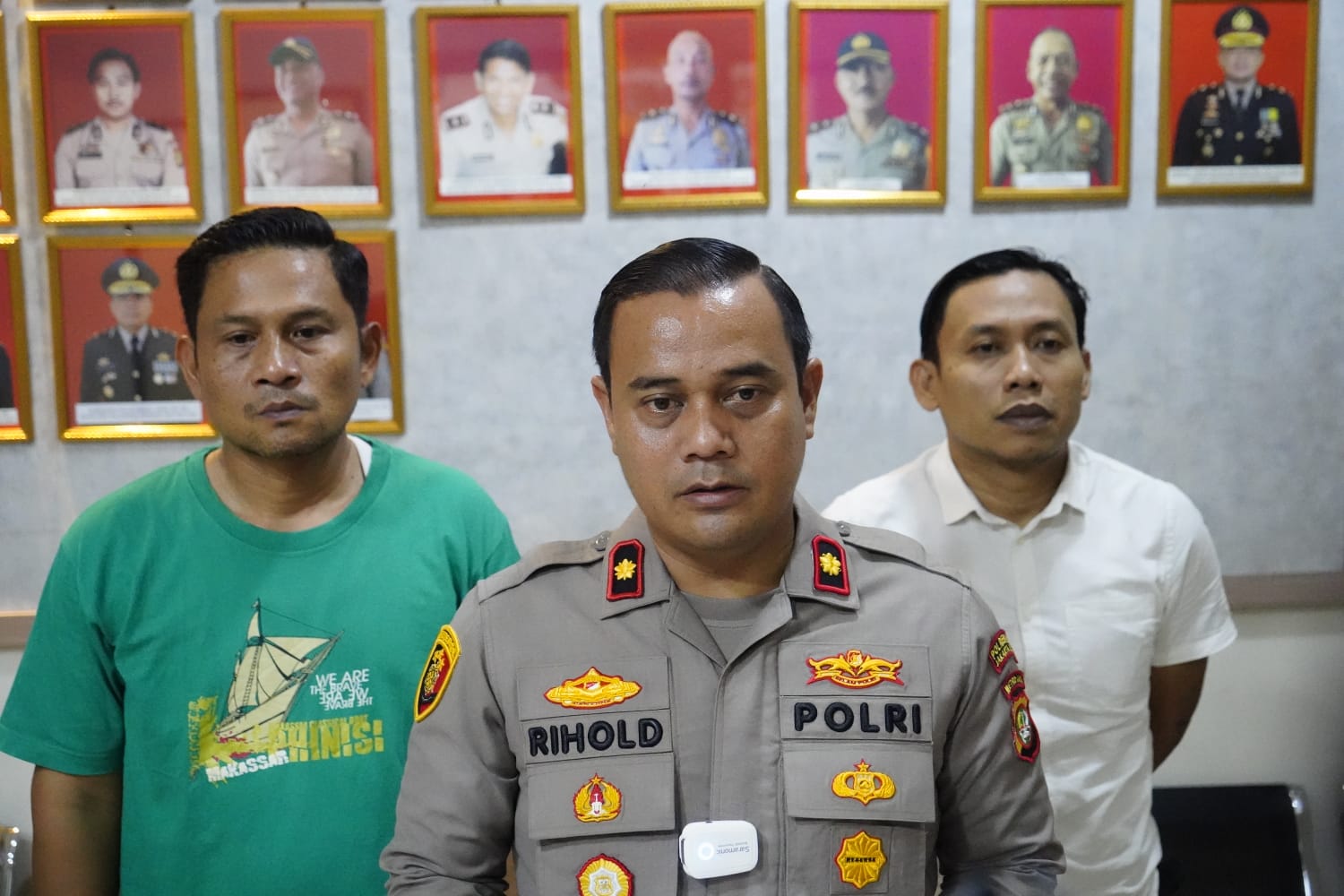 Foto: Kapolsek Kalideres didampingi Kanit Reskrim