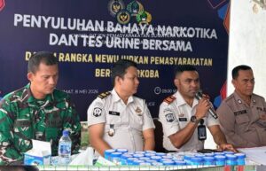 Perang Lawan Narkoba di Rutan Balige, TNI-Polri Turun Tangan