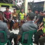 Patroli Gabungan TNI-Polri dan Linmas, Koramil 05/Bantar Gebang Sisir Wilayah Rawan Kriminalitas