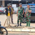 Dandim 0507/Bekasi Tinjau Langsung Progres Sasaran Fisik TMMD Ke-128 di Kelurahan Jatirangga