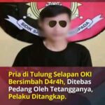 Pria di OKI Tewas Ditebas Tetangga Sendiri, Pelaku Ditangkap Polisi