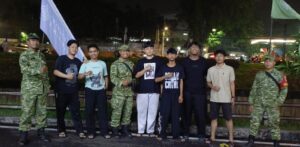 Patroli Gabungan Koramil 03/Ps.Rebo-Ciracas dan Komduk Perkuat Keamanan Wilayah Pasar Rebo