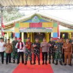 Danramil 05/Bantar Gebang Sambut Tim Penilai Kampung Pancasila Kodam Jaya di Kelurahan Padurenan