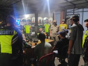 Patroli Sinergi TNI-Polri dan Linmas, Koramil 05/Bantar Gebang Wujudkan Situasi Kamtibmas yang Aman dan Kondusif
