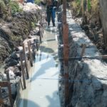 Proyek TPT Desa Plumpang Lamongan Disorot, Kualitas Pekerjaan Dipertanyakan