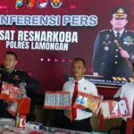 Polres Lamongan Berhasil Bekuk Puluhan Pengedar Narkoba