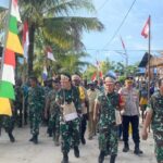 Tim Wasev TMMD ke-128 dari PJO TMMD Tinjau Langsung Sasaran di Kampung Keakwa