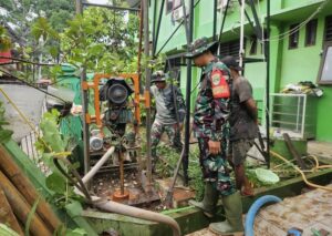 Satgas TMMD Ke-128 Kodim 0507/Bekasi Bangun Sumur Bor, Wujudkan Akses Air Bersih untuk Warga