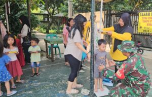 Peduli Generasi Sehat, TMMD Ke-128 Kota Bekasi Gelar Penyuluhan Stunting dan Kesehatan Keluarga