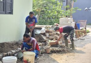 Harapan Baru untuk Pak Purwono, Rumah Impian Hasil TMMD Ke-128 Kodim 0507/Bekasi Hampir Rampung