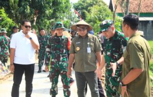 Tawa Bahagia Warga Pecah di Lokasi Sumur Bor TMMD di Dusun Gadungsari