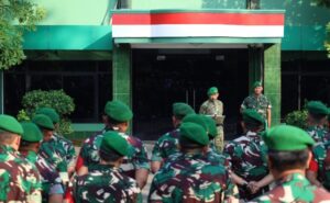 Apel Siaga Dilanjutkan Pengarahan Komandan Kodim 0502/Jakarta Utara