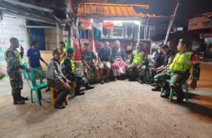 Patroli Antisipasi Gangguan Kamtibmas, Babinsa Koramil 01/Kranji Perketat Pemukiman dan Perumahan Warga