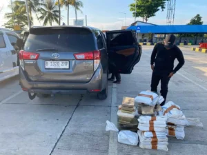 Timah Ilegal Digagalkan Satlap Tri Cakti di Bangka Barat